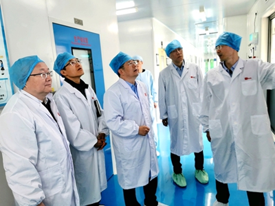 市药品监管局联合药品长三角分中心调研服务创新药研发